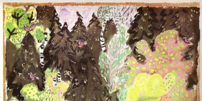 Pushkin's fairy tales with illustrations by Tatyana Mavrina