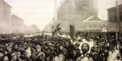 Main events of the first Russian revolution