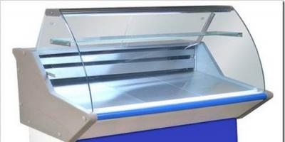 Configuração de vitrine refrigerada: controle de temperatura