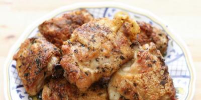 Chicken thighs dietary recipe