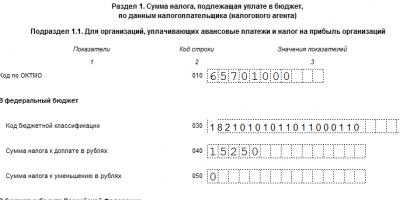 Каков порядок заполнения декларации по налогу на прибыль - пример Бланк нд по прибыли за год