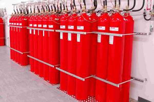 Učinkovita uporaba plinskega gašenja požara s freoni